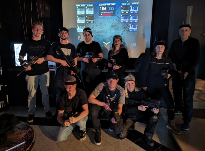 Lasertag Weihnachten 2023